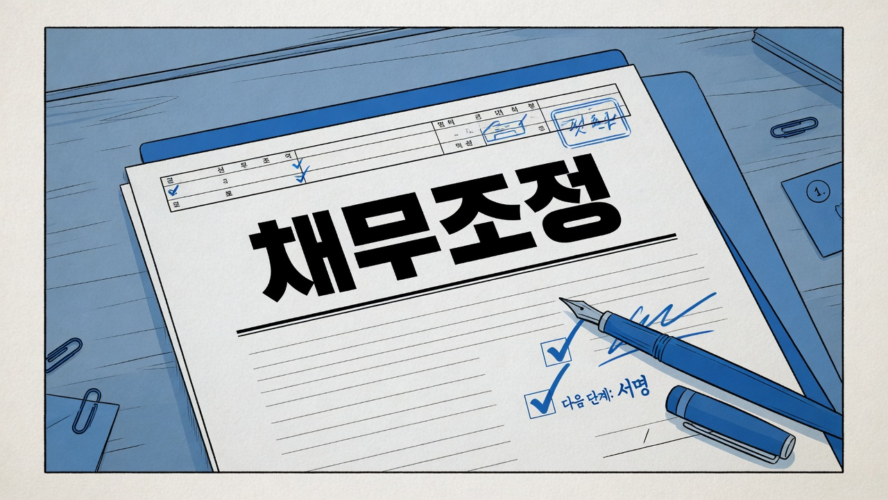 신용회복위원회 채무조정 신청 절차·기간과 개인워크아웃 기준 (2026)