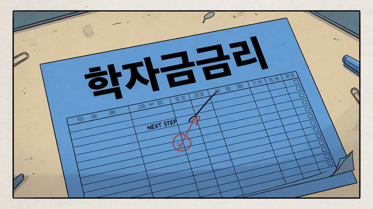 학자금대출 금리 비교 — 취업 후 상환 변동·일반 상환 고정 (2026년 2학기)