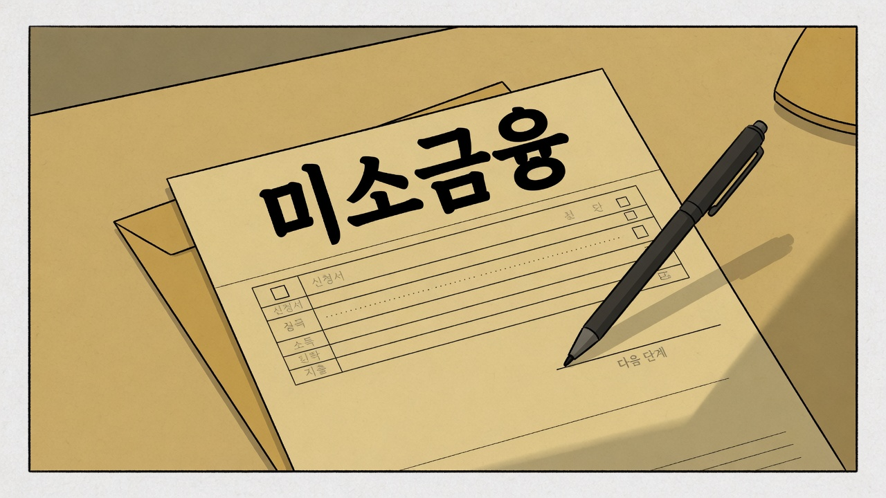 미소금융 생계자금 신청 — 대상·한도·지점 확인 (2026)