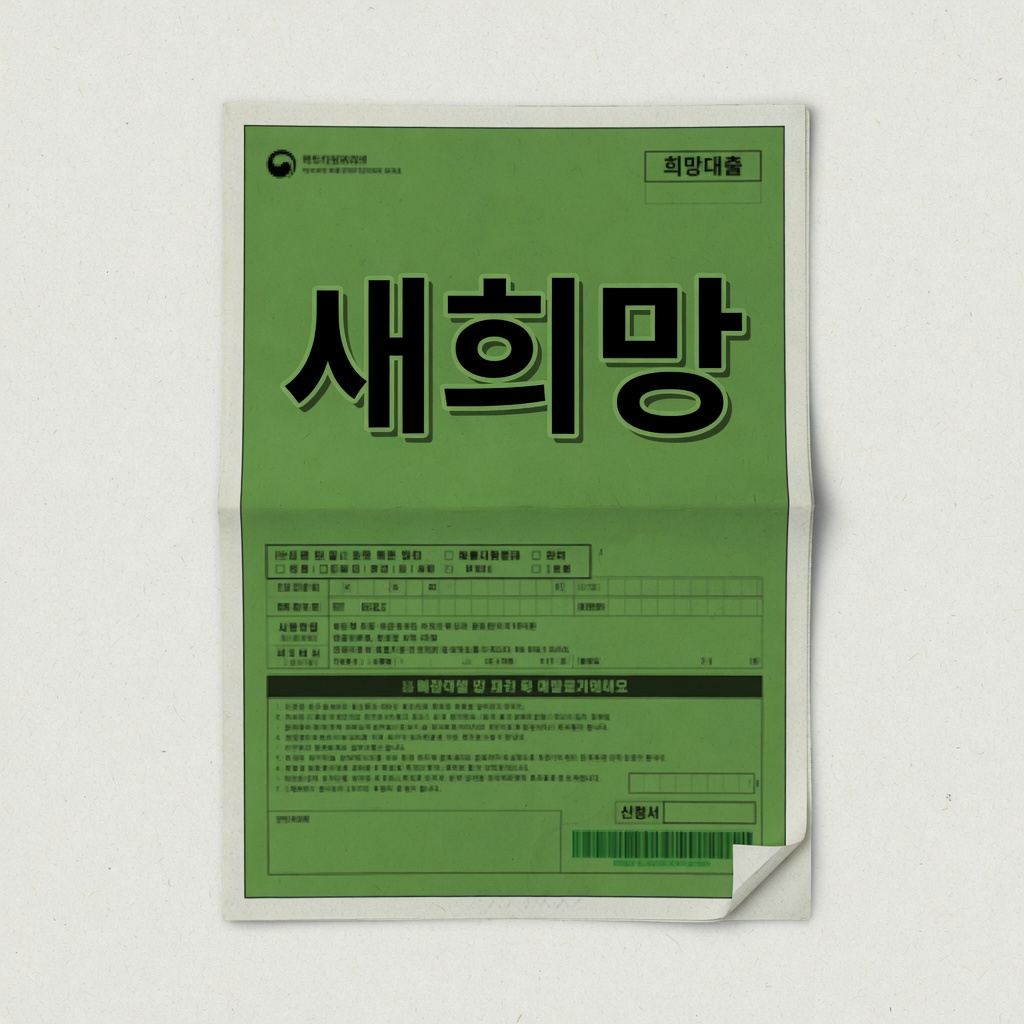 새희망홀씨 대출 안내 — 소득 기준·한도·은행 창구 (2026)